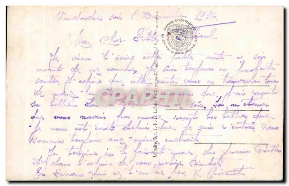 वसंत के फूल — रात के पैनोरमा साथ चांद के चौथाई — नोवेल्ला, संख्या 744/B - पीछे
