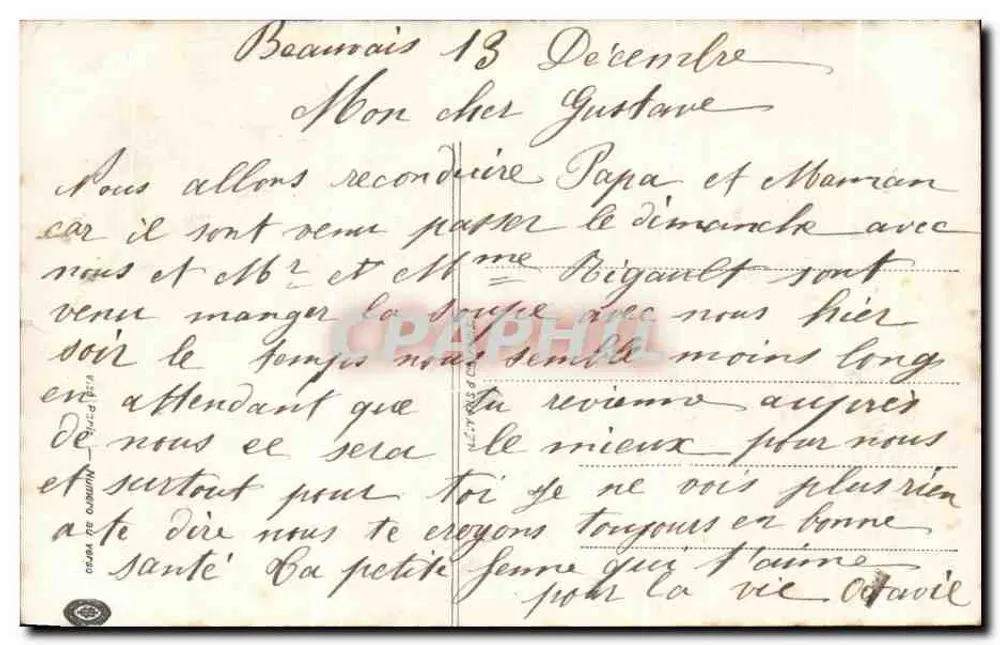 Menina Segurando Um Cesto De Rosas — Mesange 719 - Verso