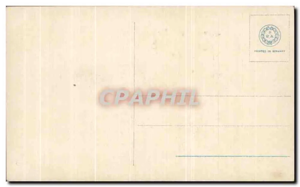 Mädchen mit Blumenkorb — Phototypie — R.G. (Verlag) Nr. 16 - Rückseite