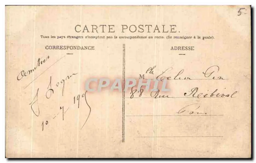 Hochzeit — J. Léguer — Verlag J.K. - Rückseite
