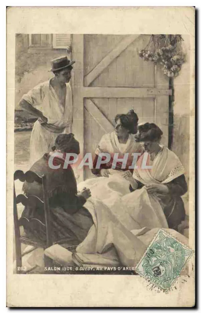 Salon 1906 - G. Guedy - Au Pays d'Arle - Vorderseite