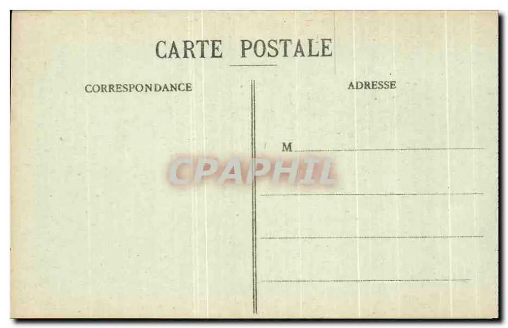 Strasbourg - Broglie - Casa com decoração escultórica - Editor J.J. n° 11 - Verso