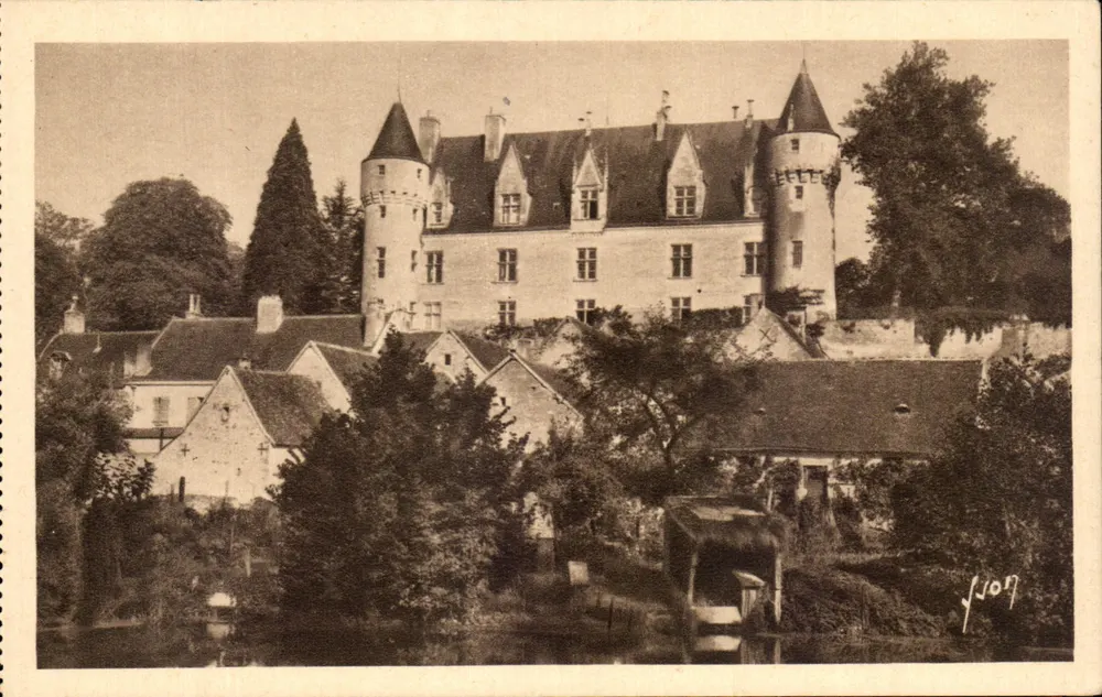 Castelo de Montrésor — Indre-et-Loire — Les Éditions d'Art Martel - Frente