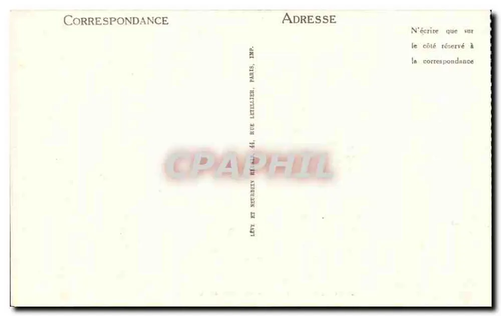 Chartres — A Porta Guillaume — ND — Editor Letellier, Paris - Verso