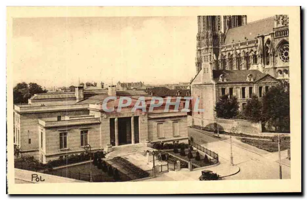Reims — Die Carnegie-Bibliothek — Verlag Pol - Vorderseite
