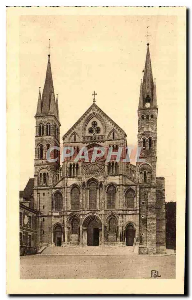 Reims — Kirche Saint-Rémi — Verlag Politi-Dapay, Reims, Nr. 504 - Vorderseite