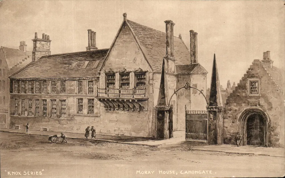 Moray House, Canongate — seria Knox — wydawca John Hay - Awers