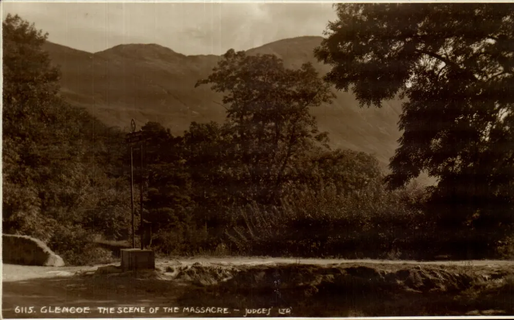 Glencoe — Ansicht des Massaker-Orts — Judges' Ltd. - Vorderseite