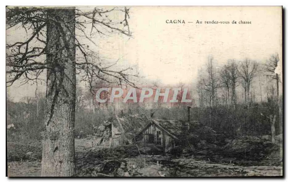 Cagna — Zum Jagdtermin — M. Hussener, Verlag, Brabant-en-Artois - Vorderseite