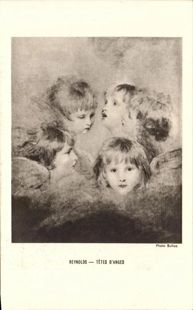 Reynolds — Cabeças de anjos — Foto Bulloz - Frente