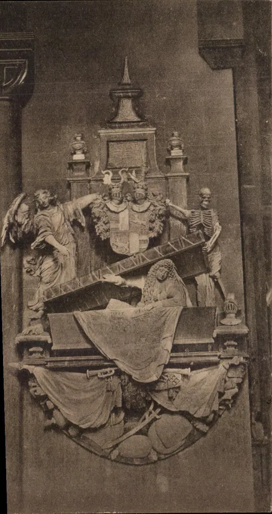 Grabmal des Grafen Lamberg — 1689 — Verlag nicht sichtbar - Vorderseite