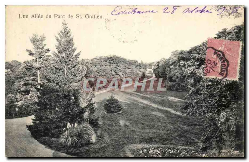 Allée van het Park van St. Gratien — Uitgever Trianon, n° 2084 - Voorkant