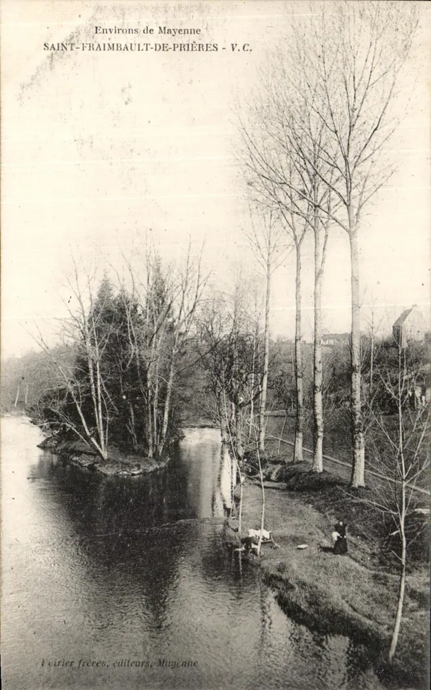 Saint-Fraimbault-de-Prières — Environs de Mayenne — Editor: Périier frères, Mayenne - Frente