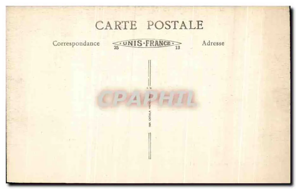 Clermont-Ferrand — La Fontaine Pétrifiante — La Bourrée d'Auvergne — Edition des Galeries de Jaude, n°263 - Rückseite
