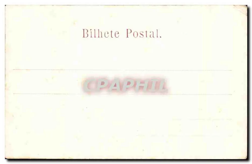 Ponta Delgada — Ansicht des Hafens mit dem Gebäude der Alfandega und dem Largo do Conselheiro João Franco — Verlag VÉR.L. V. ALBERT AUST HAMBURG - Rückseite