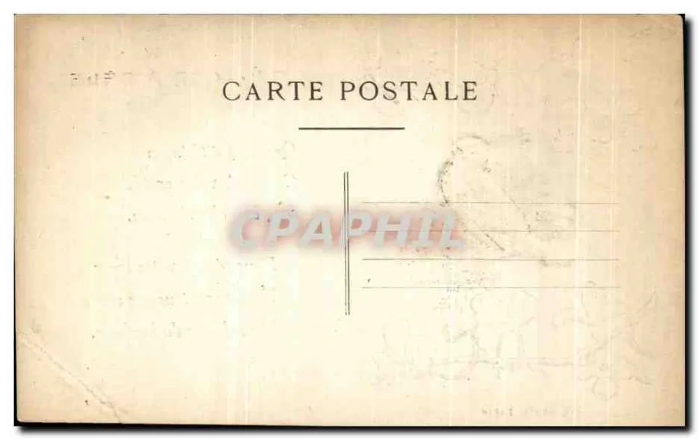 Vogel auf Ast — Illustration mit Gedicht 'Treuer Bote' — Verlag AVE MARIA, PARIS - Rückseite