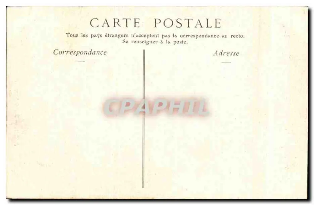 PARIS — Rue de Sévres, die Fontäne — Collections ND Phor - Rückseite