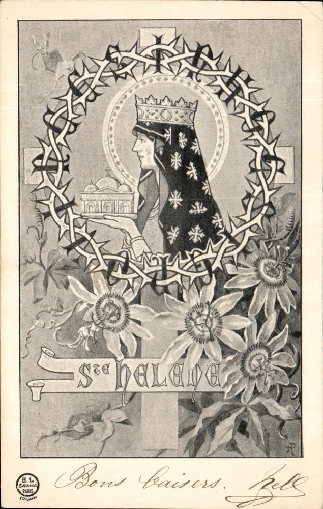 Heilige Helena — Verlag H. L. Callenaut, Paris — Seriennummer nicht sichtbar - Vorderseite