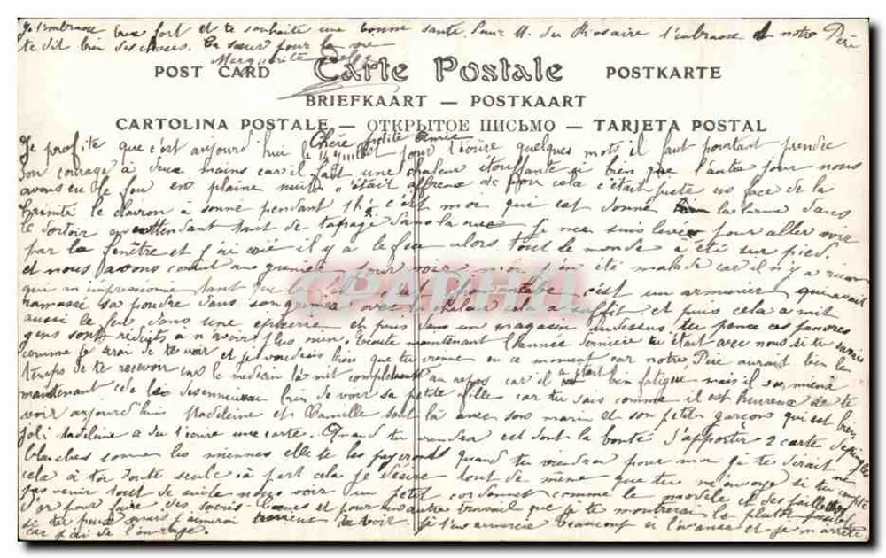 La France, malgré les sectes, restera toujours unie au Siège de Pierre — D. Saudinos-Ritouret, 6, Place Saint-Sulpice — Paris - Verso