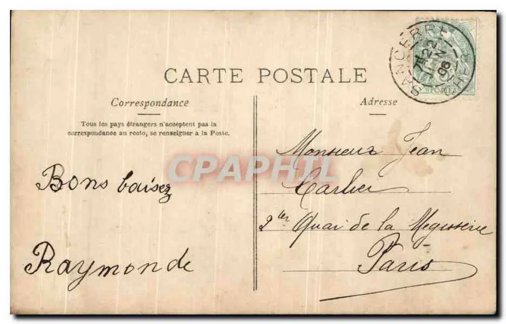 Rotkäppchen — Märchen-Szene — Verlag Paris, Nr. 3.074 - Rückseite