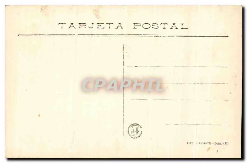 Jesu crucificado — obra de Goya — edição Pot Lacoste, n° 745 - Verso