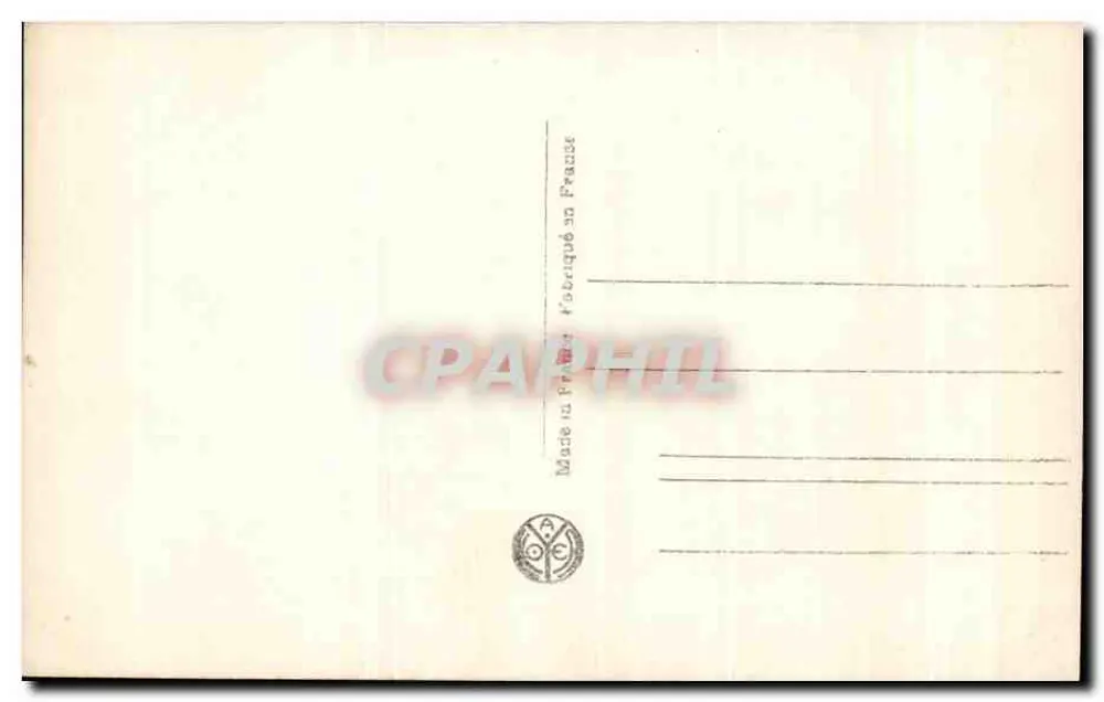 Wenus z Milo — statua antyka — Muzeum Louwra, Paryż — seria N°399, wydawca A.N.P. Paryż - Rewers