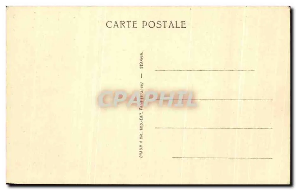 Arènes d'Arles — Intérieur des arènes à Arles — Braun & Cie, Paris (Francia) n° 119 Arch. - Verso