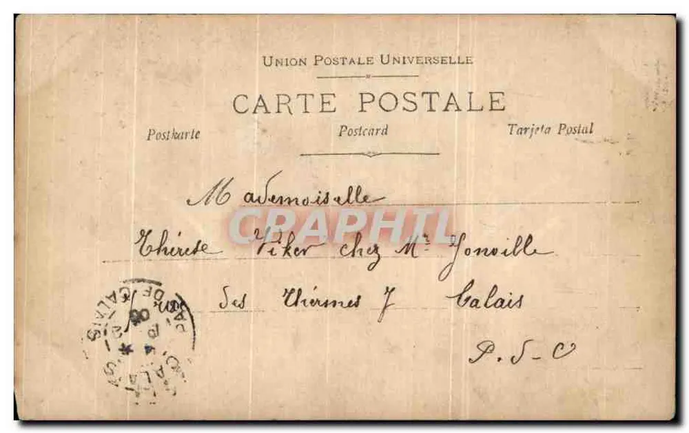 Estátua da 'Lucienne' — Salon 1909 — J. Convers-Fluréal, n° 236/17 - Verso
