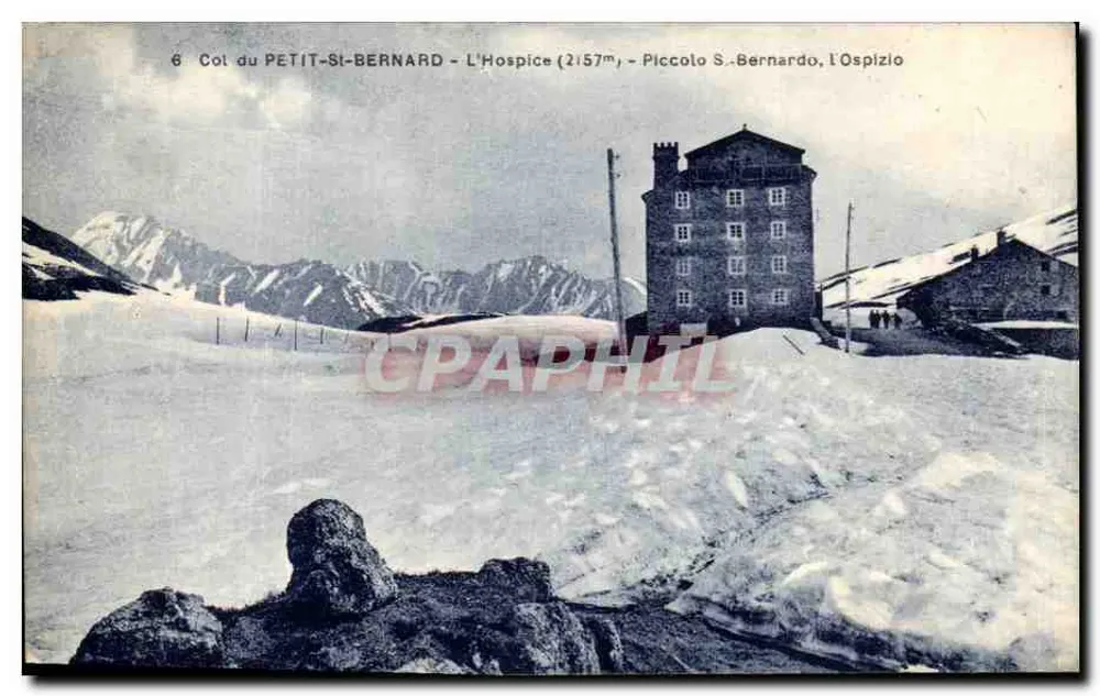 Col du Petit-Saint-Bernard - Das Hospiz (2157m) - Piccolo S. Bernardo, L'Ospizio - Vorderseite