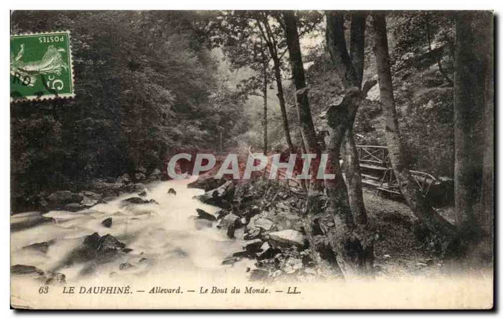 O Dauphiné — Allevard — O Fim do Mundo — LL. — N°63 - Frente