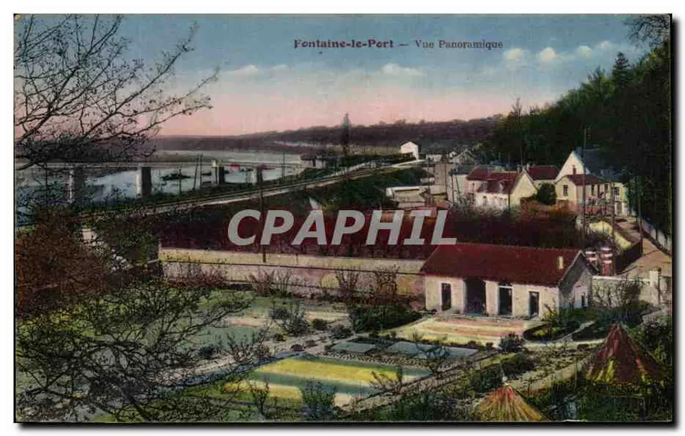 Fontaine-le-Pert — Panoramablick - Vorderseite