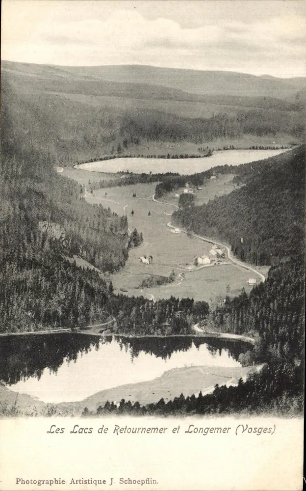 I Laghi di Retournemer e Longemer (Vosges) — Fotografia Artistica J. Schoepflin - Recto
