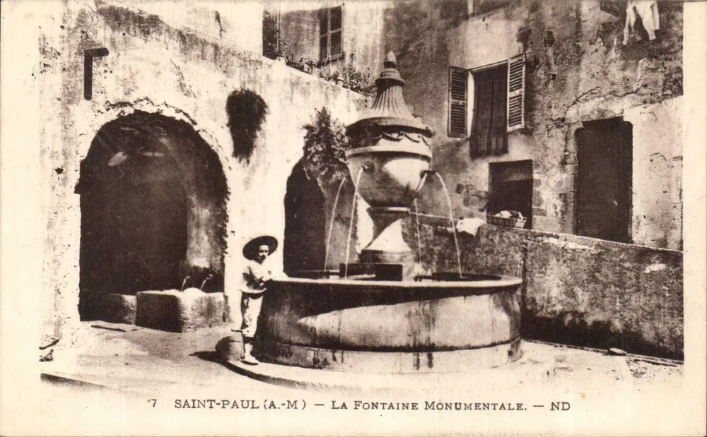 Saint-Paul (A.-M) — Fonte Monumental — ND — Imp. Letellier, Paris - Frente