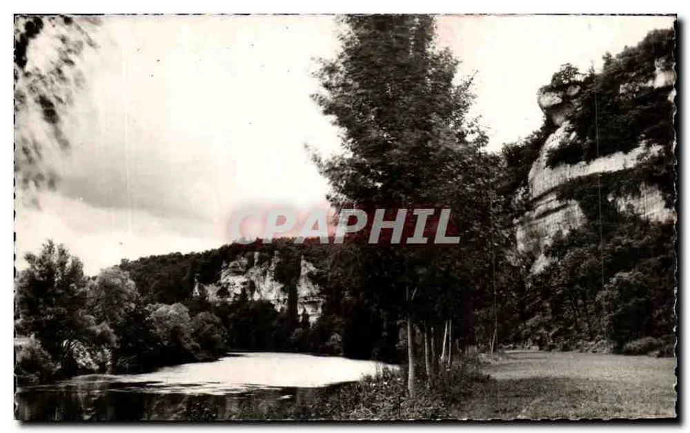 Les Eyzières (Dordogne) — La Vézère — Edição LA CIGOGNE, Place Jourdan - Frente