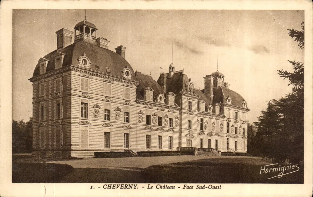 Cheverny - O Castelo - Face Sudoeste — Harmignies, n°1 - Frente