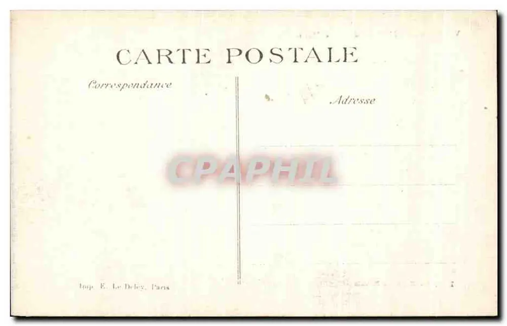 Vienne-le-Château — A Prefeitura — Edição dos Magasins Rouma - Verso