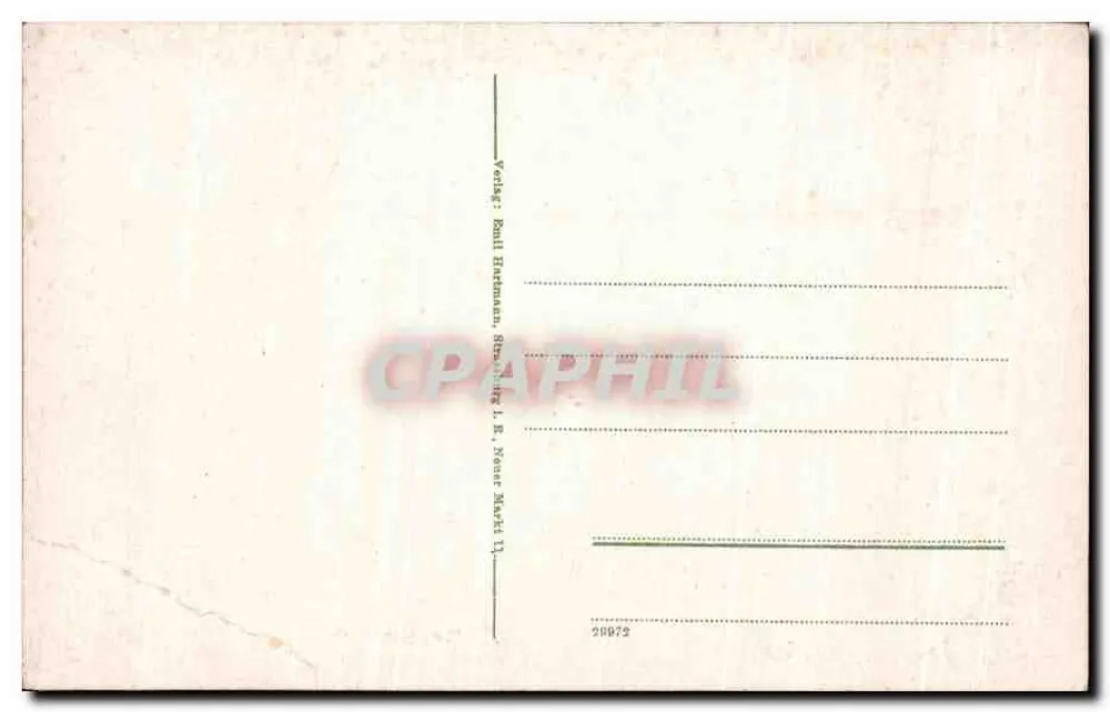 Schiettstadt. Lehrerinnenseminar und Gymnasium. — Verlag: R. Hartmann, Schiettstadt. - Rückseite
