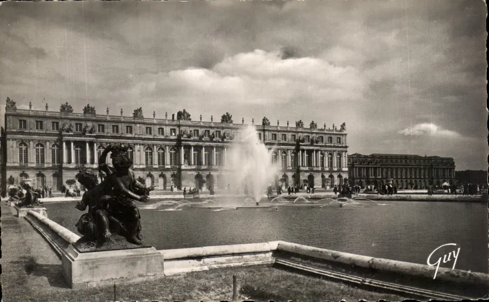 Versailles und seine Wunder — Das Schloss und die Wasserparterre — Éd. d'Art Guy, n° 307 - Vorderseite