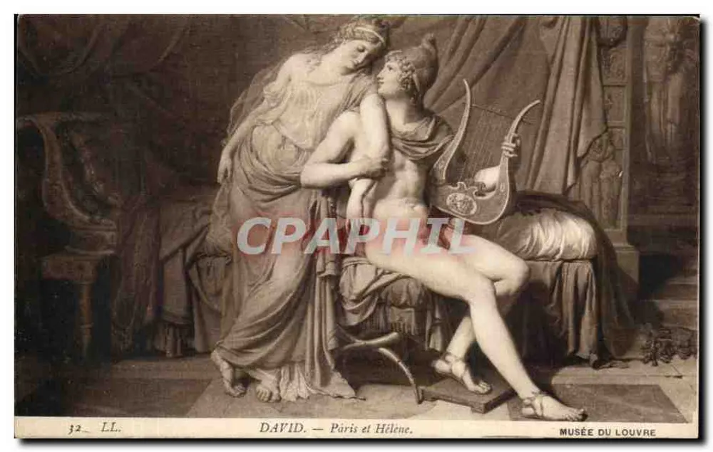 Paris und Helena — David — Louvre-Museum - Vorderseite