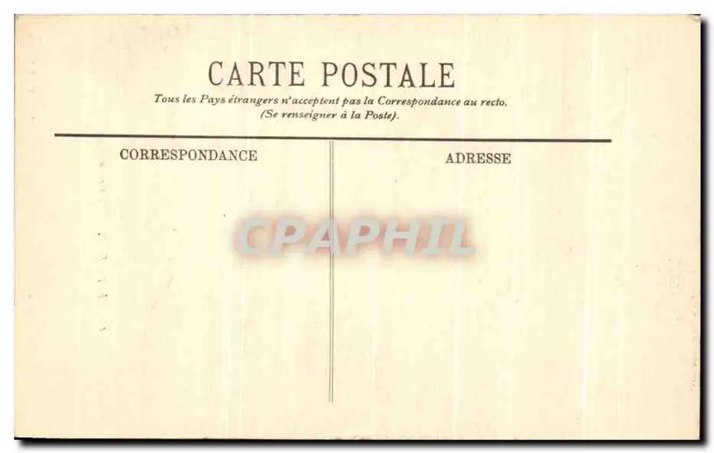 A Comunhão — E. Isabey — L. Michaud, Edit. — Reims - Verso