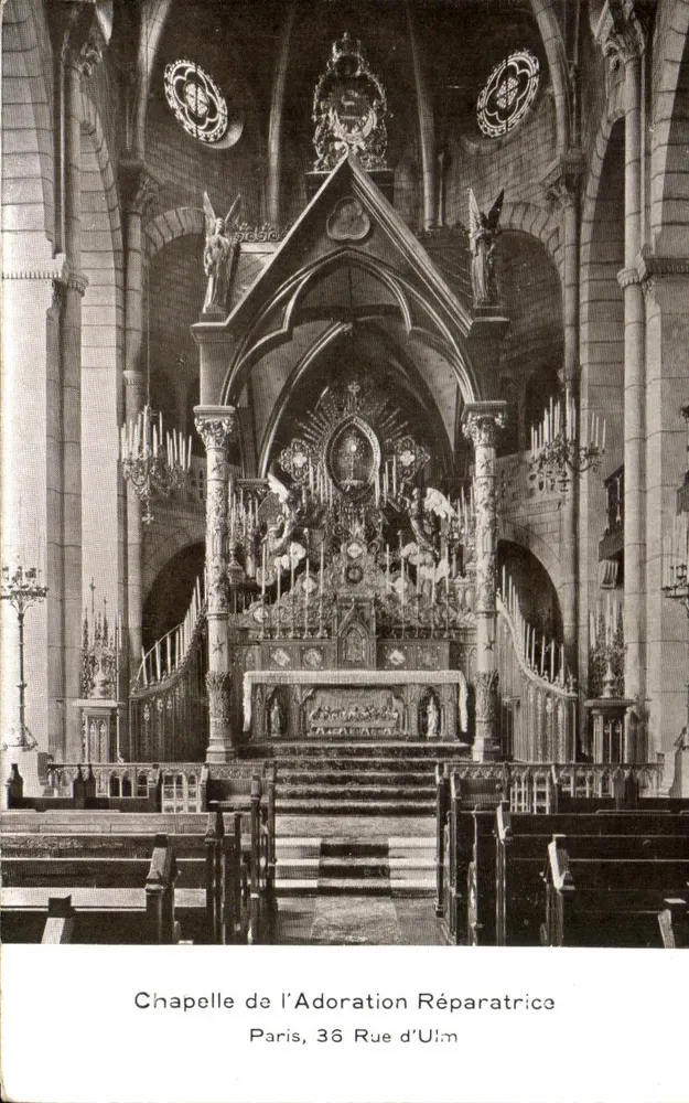 Kapelle der reparierenden Anbetung — Paris, 36 Rue d'Ulm - Vorderseite