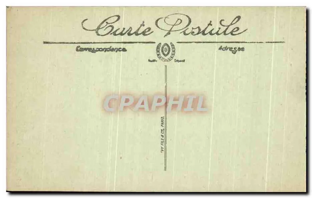 PARIS — Ansicht des Sees Bois de Boulogne — LL. — 259 - Rückseite