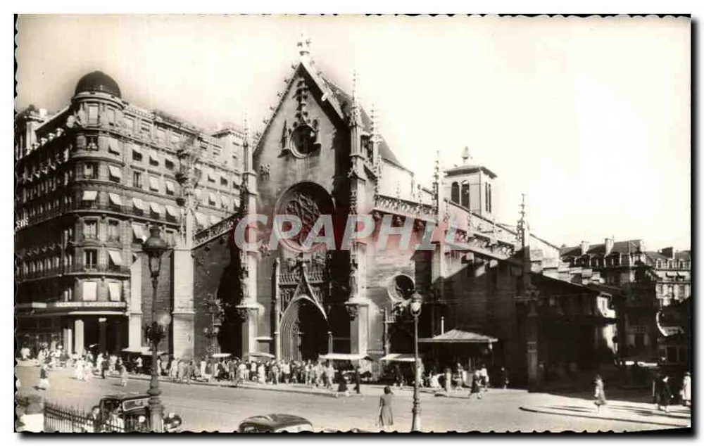 Lyon - Igreja de São Bonaventura — Edições TROLLIET e Filhos, Lyon - Frente