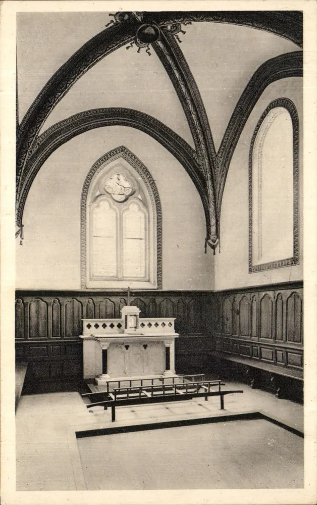 Die Kapelle des Friedhofs — Kloster der Grande Chartreuse — Serie 15 - Vorderseite