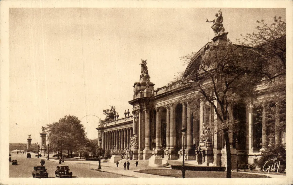 O Grande Palácio — Paris e suas maravilhas (1900) — André LECONTE, editor, n° 1.032 - Frente