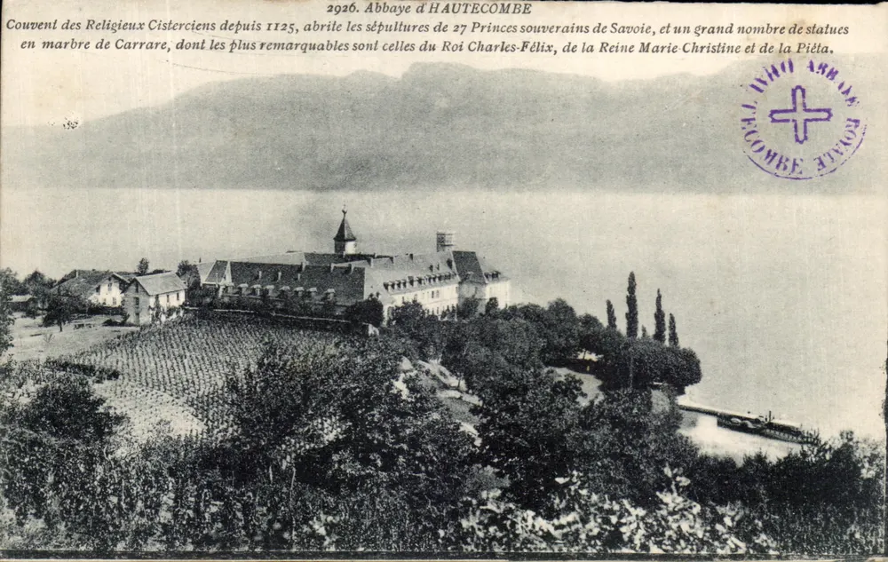 Abbaye d'Haute-Côme — Abbaye d'Hautecombe — Verlag V. de Migieu, Sammlung 'La Plus Belle' - Vorderseite