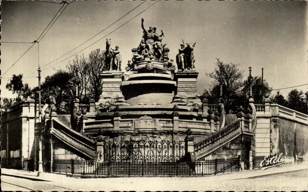 Fuente Santa María — Rouen — Editor Estel, n°1026 - Anverso