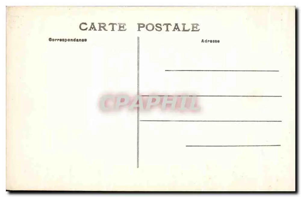 Caen - A Igreja de São Pedro — vista da fachada e do campanário gótico — editor P. R. n° 92 - Verso