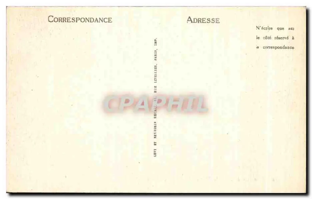 Château de COMPIÈGNE — Musikzimmer — LL - Rückseite