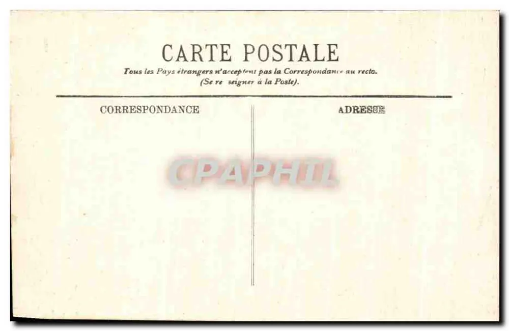 Rambouillet — Der Park — Die Käsestube Marie-Antoinette — Der Eingang — LL. - Rückseite